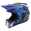 CAPACETE TROY LEE DESIGNS 2020 SE4 COMPOSITE MALCOM SMITH - AZUL